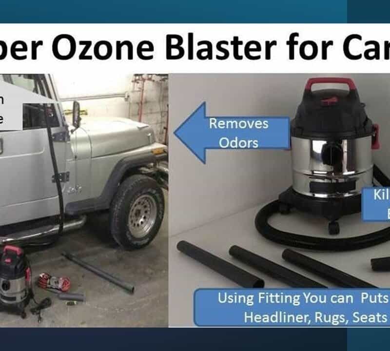 High-performance ozone generators for car odor removal and sanitation.