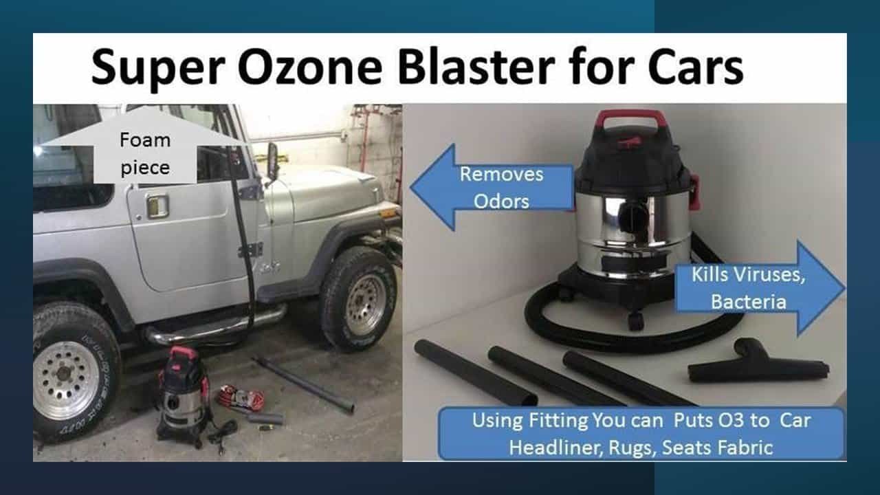 High-performance ozone generators for car odor removal and sanitation.
