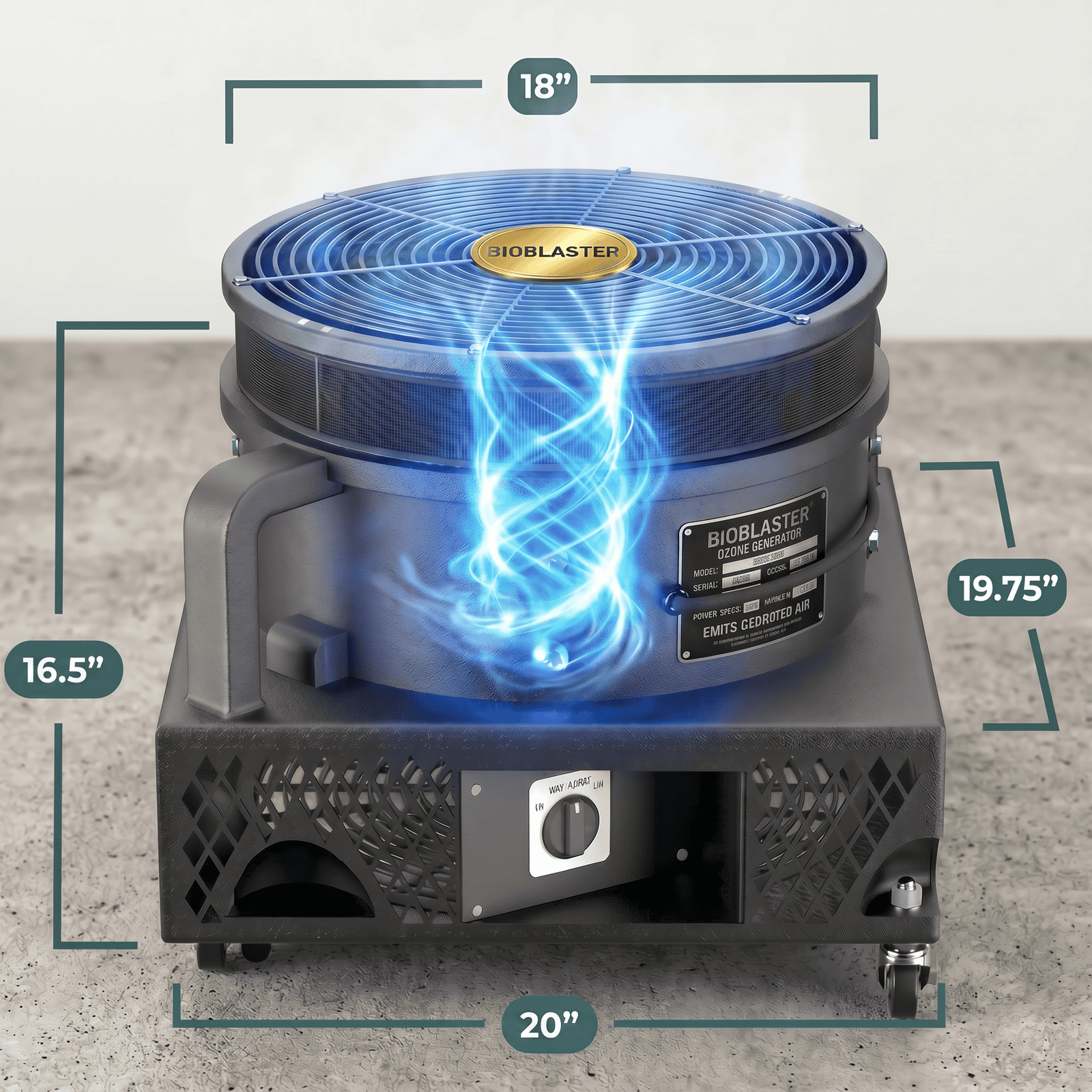 Bio3Blaster Compact Footprint with Industrial Output